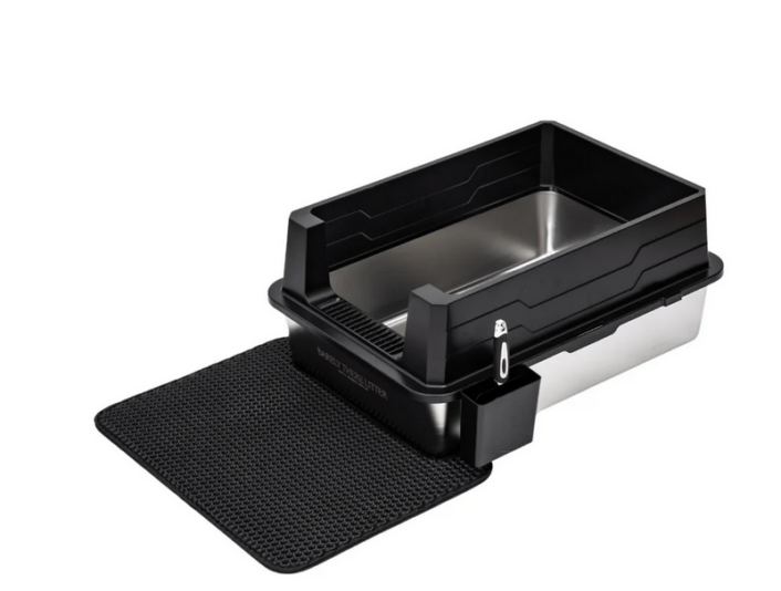 Barely There Litter Stainless Steel Litter Box